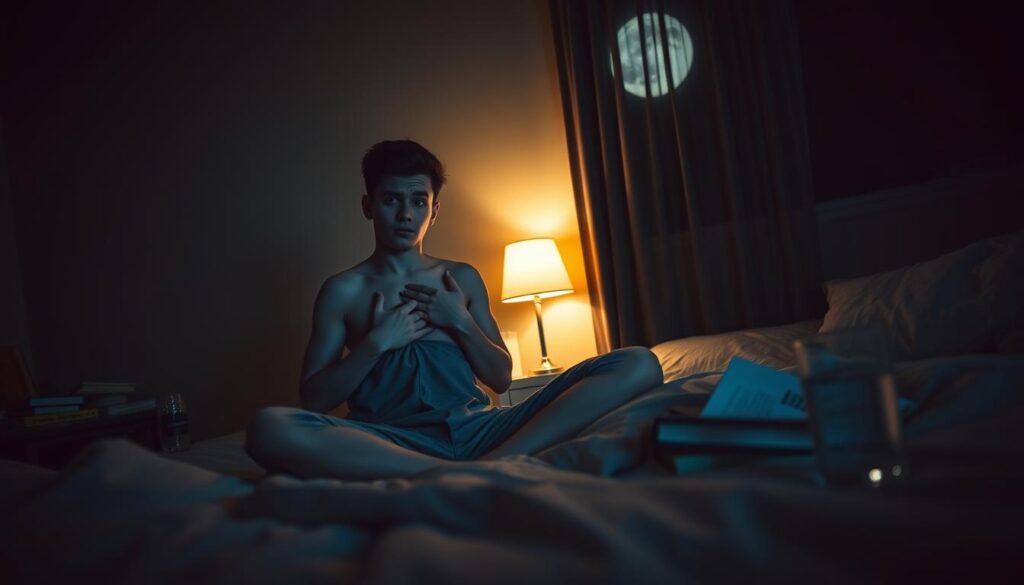 Despertar con palpitaciones y síntomas de ansiedad nocturna Despertar con palpitaciones y síntomas de ansiedad nocturna